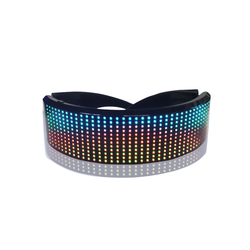 Manufacturer of Disco Techno Color LED Cool Glasses Tiktok Bar Ambiance Props Led Grow light Glasses