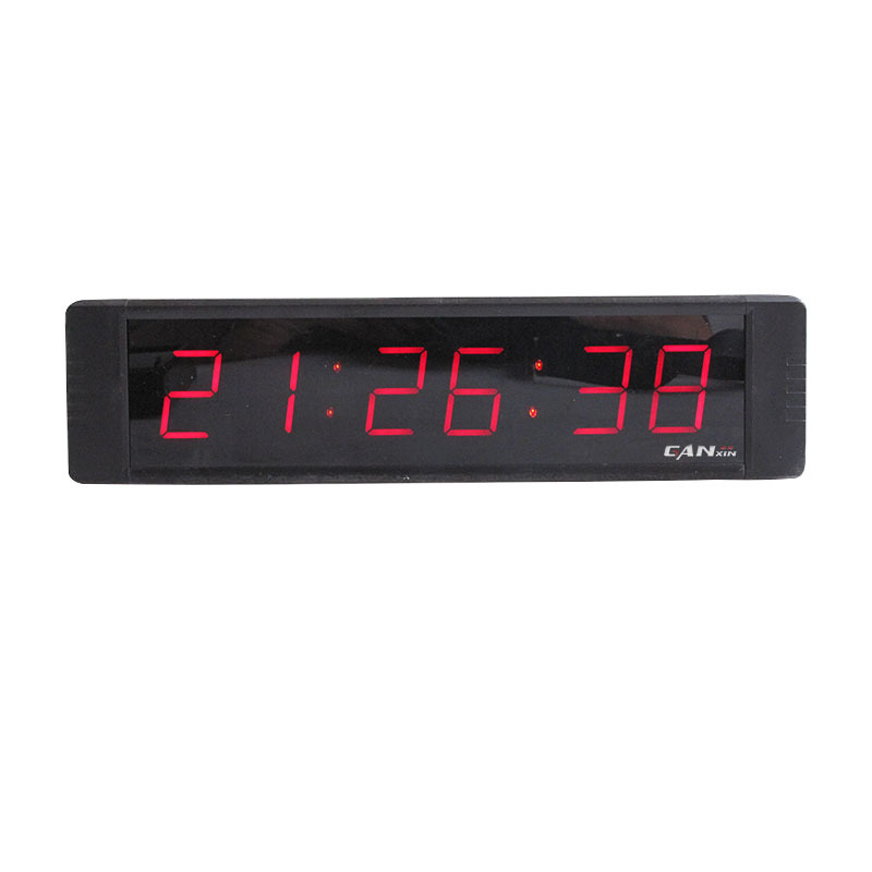 Competitive Price Cube Beautiful Modern Digital Transparent Lcd Alarm Desk Small Led Digital Clock