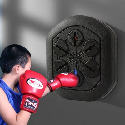 Music Boxing Machine Electronic Boxing Training Machine Wall Mount Indoor Exercise Equipment Reaction Target Rhythm Wall Target