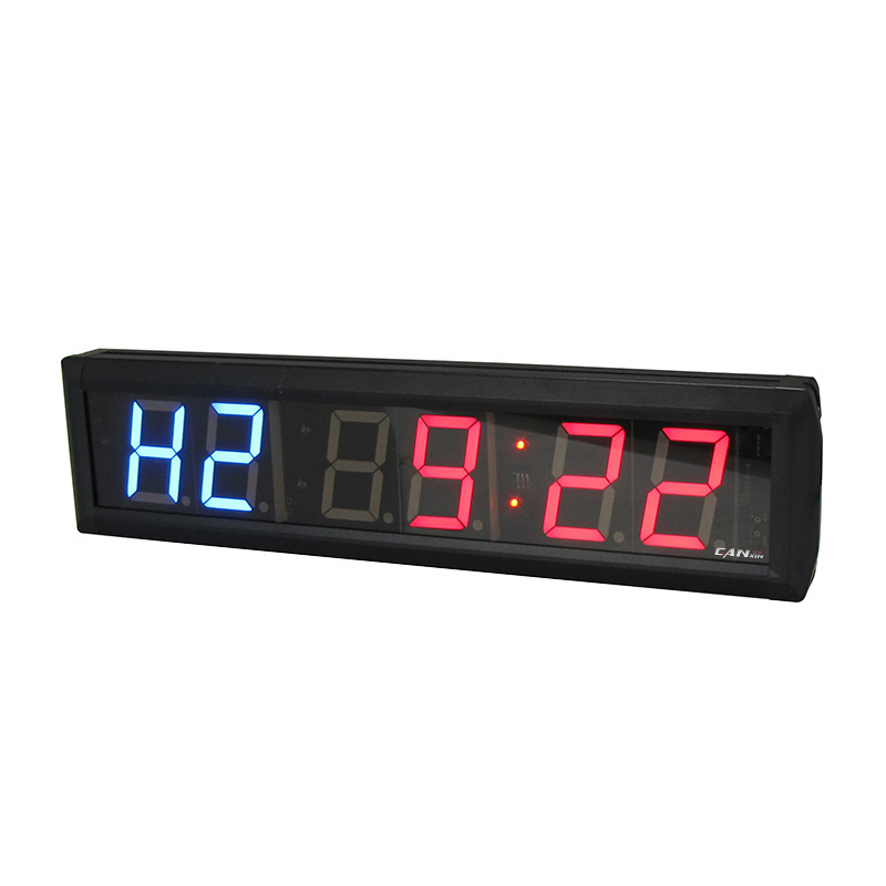 Ganxin 2.3 inch Automatic Decimal Desktop Football Wall Mounted Stopwatch Timer with Alarm