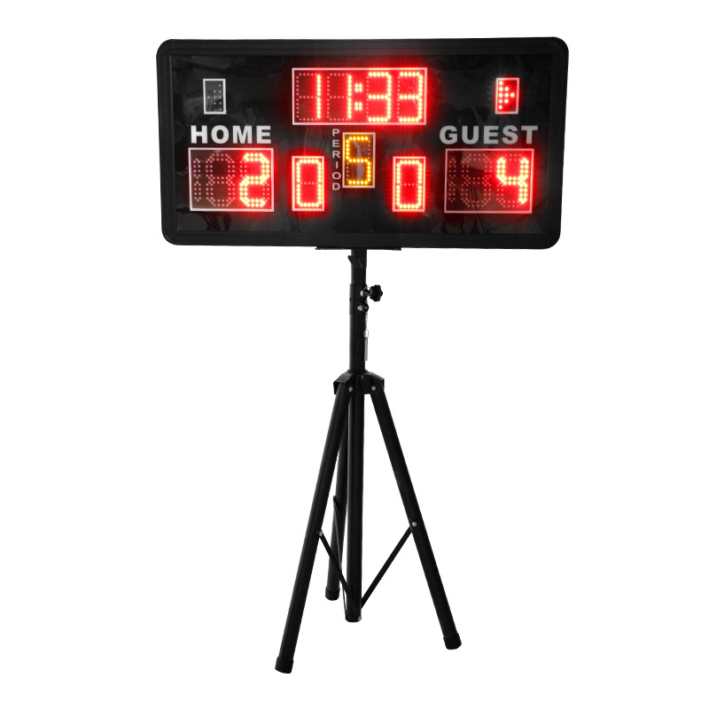 Factory Direct 0.9MLED Basketball Digital Scoreboard Electronic Darts Scoreboard