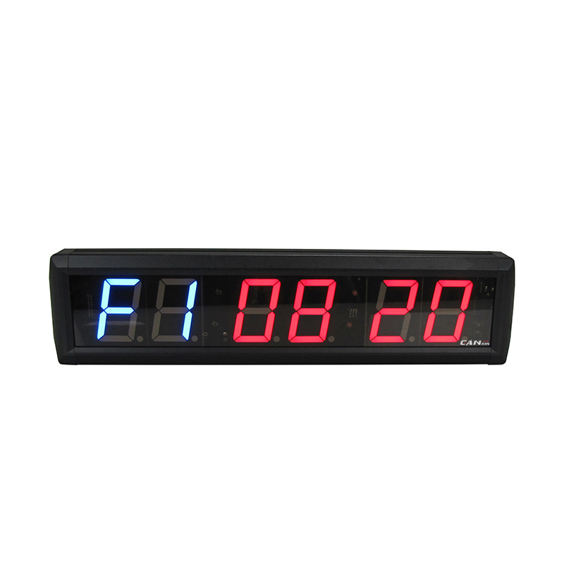 Ganxin 2.3 inch Automatic Decimal Desktop Football Wall Mounted Stopwatch Timer with Alarm