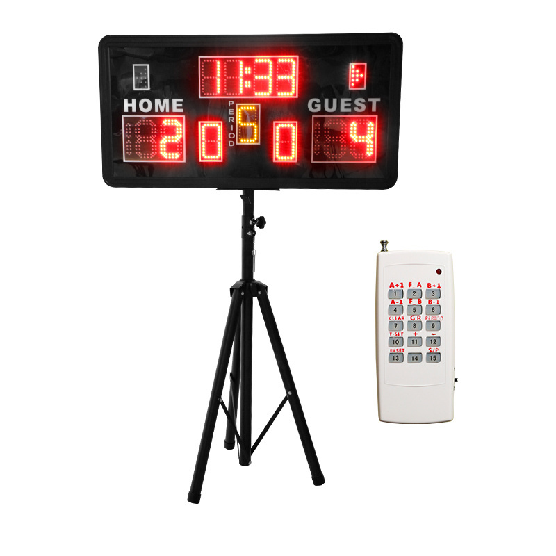 Factory Direct 0.9MLED Basketball Digital Scoreboard Electronic Darts Scoreboard