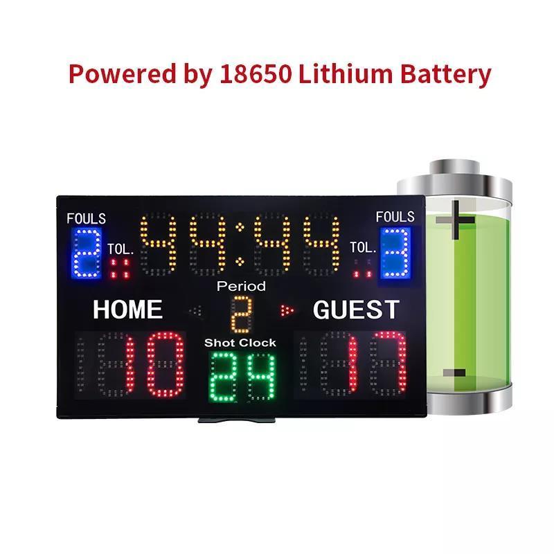 Electronic Led Football Tennis Basketball Display Digital Timer Untuk Futsal Cricket Table And Time For Team Sports Scoreboard