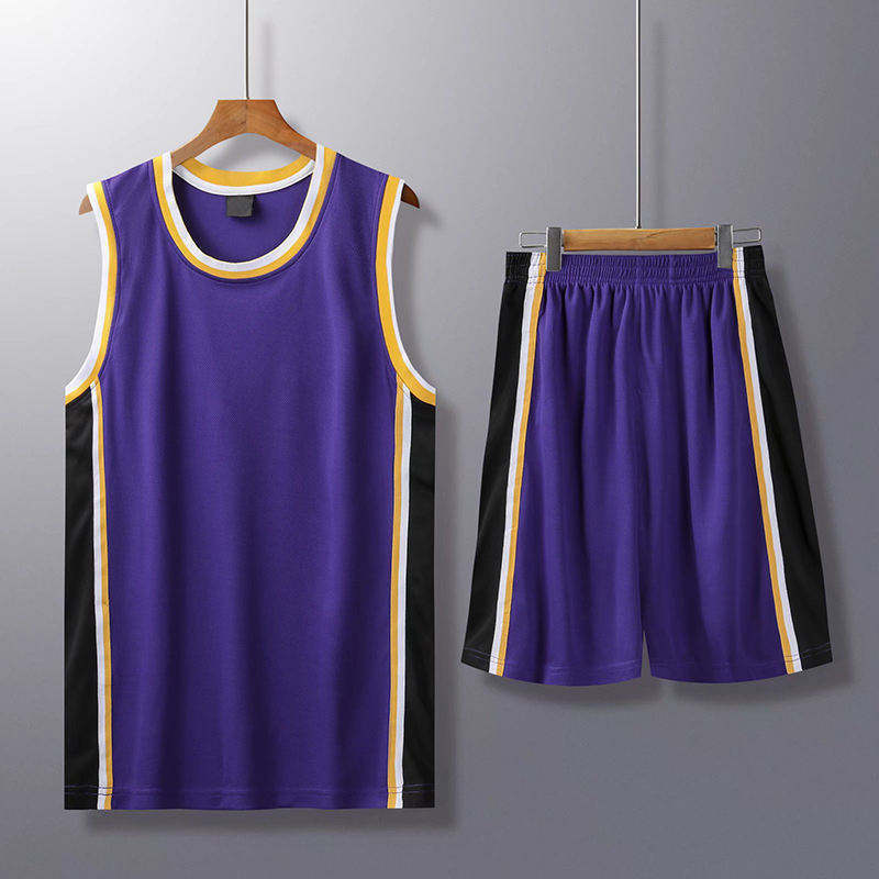 CustomBasketball Uniforme Basketball Kleding Pak, Rug Stiksel Basketball Jersey