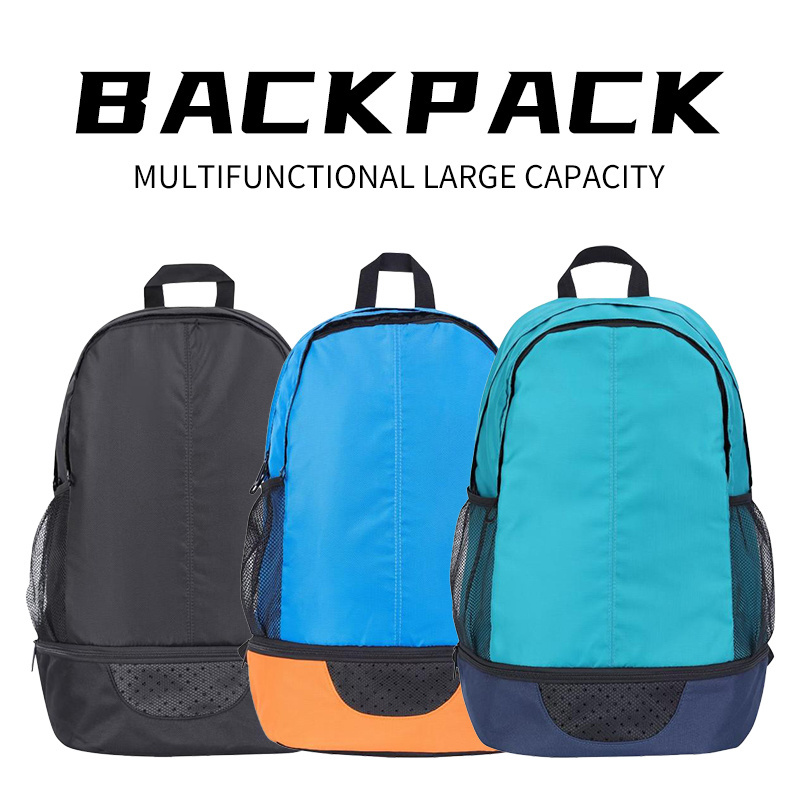 Sports Basketball Backpack Volleyball Football Gym Backpack With Shoe & Ball Compartment Soccer Ball Bag Hot Sale