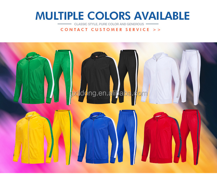 High Quality Polyester Track Suits Men Sport Tracksuit Latest Fashion 2 Piece Men S Sweatsuit Sets Bulk Sweat Suits Custom Logo