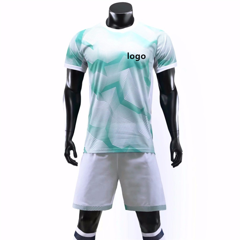 Wholesale Custom Thai Quality Soccer Jersey,Quick Dry Football Jersey Soccer Uniform Set For Men/Kids