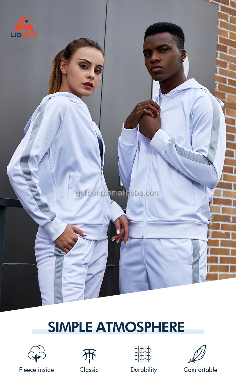 High Quality Polyester Track Suits Men Sport Tracksuit Latest Fashion 2 Piece Men S Sweatsuit Sets Bulk Sweat Suits Custom Logo