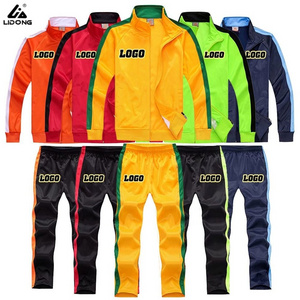 Training Jogging Wear Tracksuits For Men Custom Logo Zipper Joggers Suits 2 Piece Set Designer  Reflective Men's Tracksuit