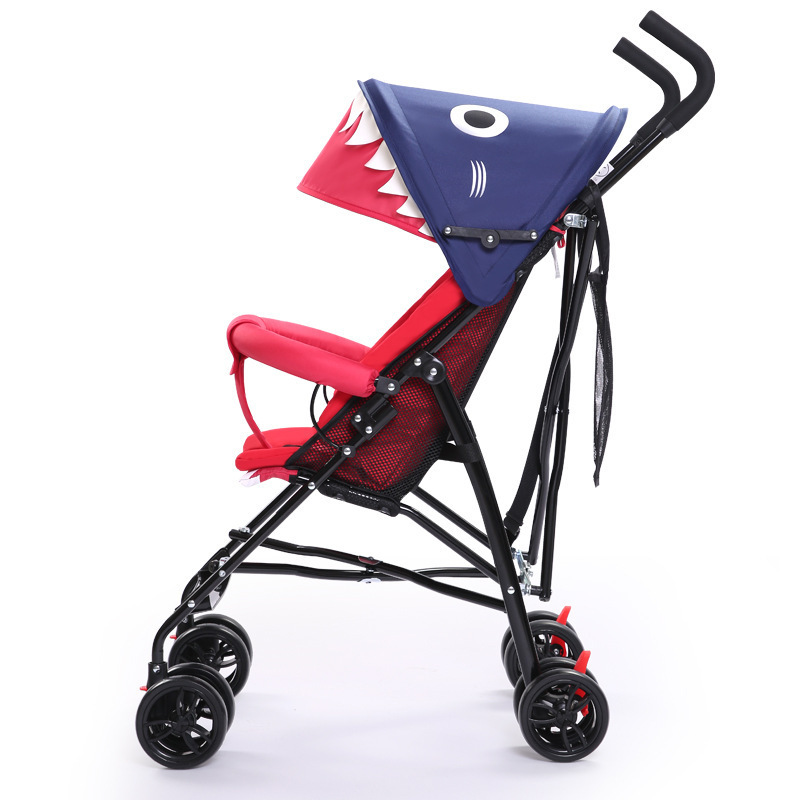 Hot selling baby stroller light folding can sit half lying child shock absorber baby stroller