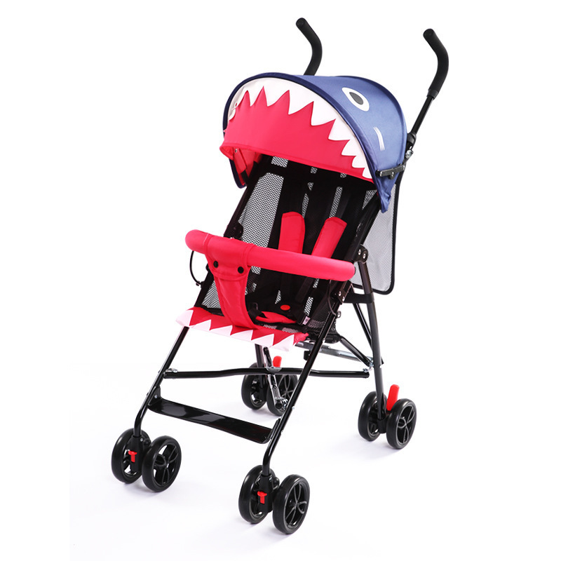 Hot selling baby stroller light folding can sit half lying child shock absorber baby stroller