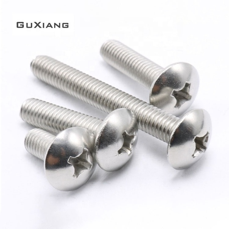 18-8 Stainless steel M4 M5 M6 Umbrella head Phillips machine screws button head Cross recess screws