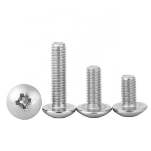 18-8 Stainless steel M4 M5 M6 Umbrella head Phillips machine screws button head Cross recess screws