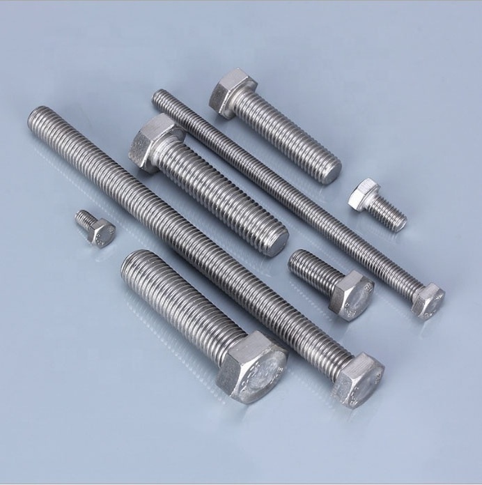 China Supplier Stainless steel 304 Hexagon Bolts And Nuts  DIN933 bolt