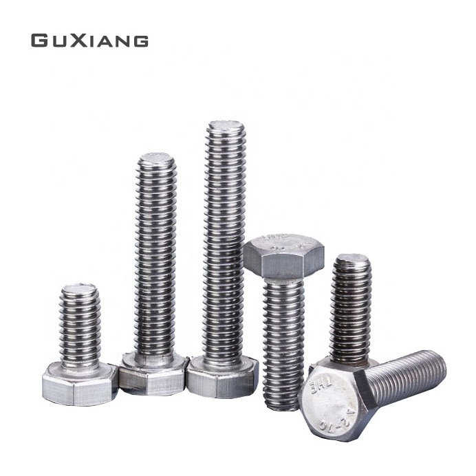 China Supplier Stainless steel 304 Hexagon Bolts And Nuts  DIN933 bolt