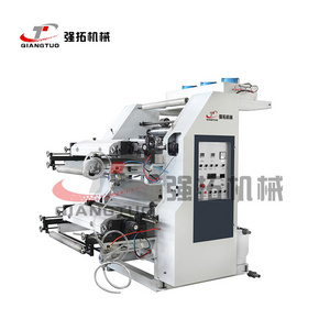 QTL Type high speed Nonwoven Fabric Flexo 2 /4 / 6Colour Printing Machine roll to roll fabric printing machine