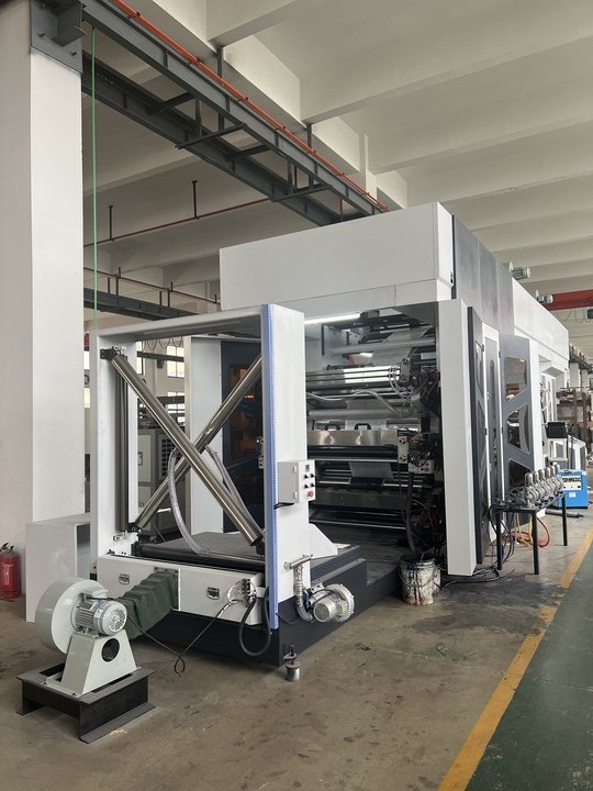 Hot Sale High Speed 8 Colors Plastic PE Film Flexographic Printing Machine