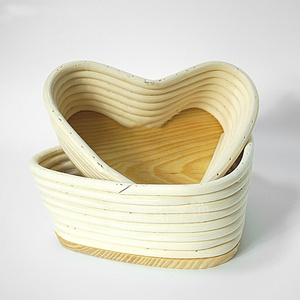 Bread Baskets For Kitchen Counter Proofing Basket Use Plastic Dough Scraper Tool Fermentation Prooving Handmade Bannetons