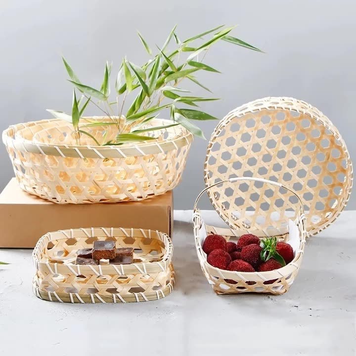 Shiny Copper Plated Finishing Fruit Baskets Tableware And Home Decor Aluminium Design Basket For Food Storage