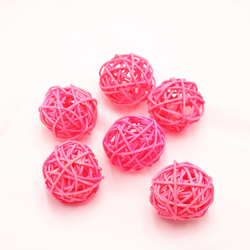 New Wholesale Decoration Circles Seagrass Ball Rattan Christmas Bauble Designer Modern For Christmas Tree Decoration.