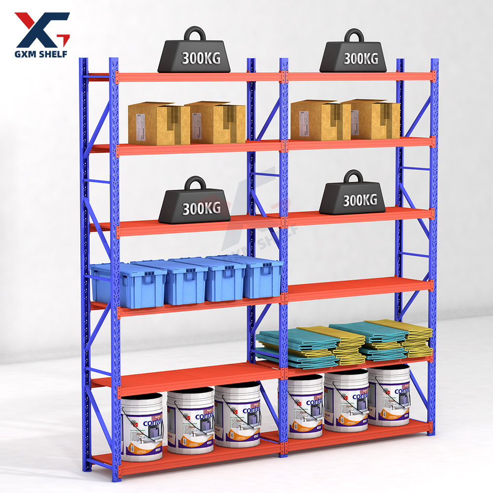 200kg/300kg/500kg storage garage warehouse workshop workbench 5 tier metal storage rack shelf boltless racking shelves