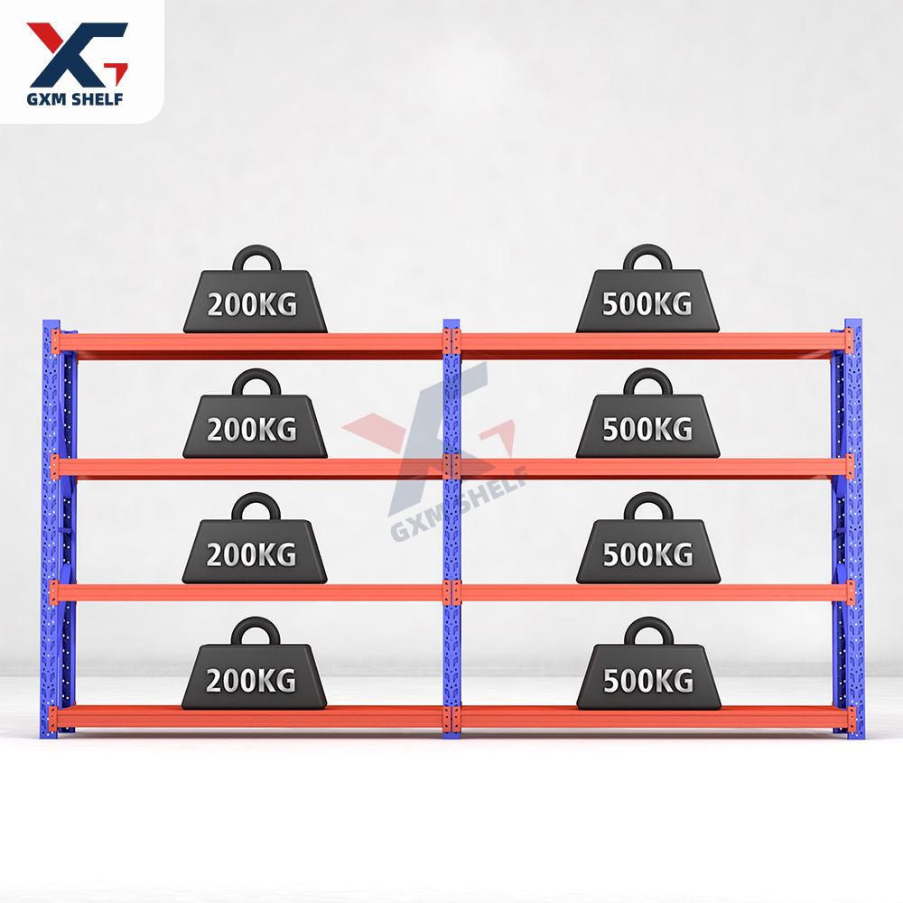 200kg/300kg/500kg storage garage warehouse workshop workbench 5 tier metal storage rack shelf boltless racking shelves