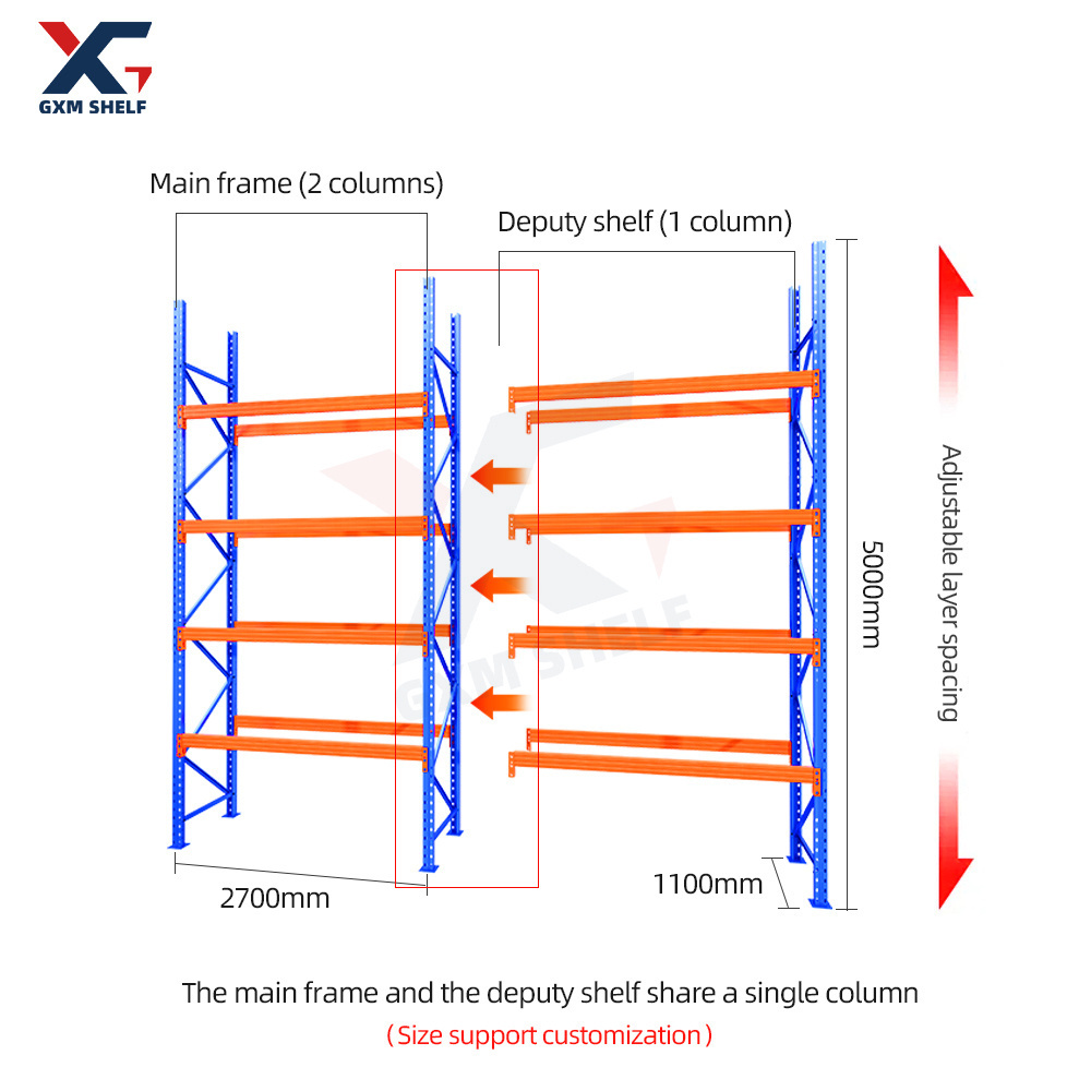 heavy duty warehouse rack  boltless system storage  pallet shelving industrial shelves Drive-in rack