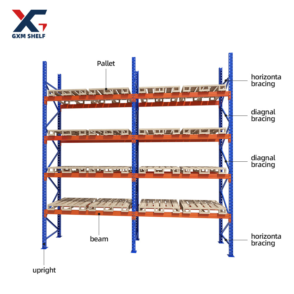 warehouse rack storage shelf heavy duty rack pallet rack system boltless heavy duty pallet racking  system pallet shelving