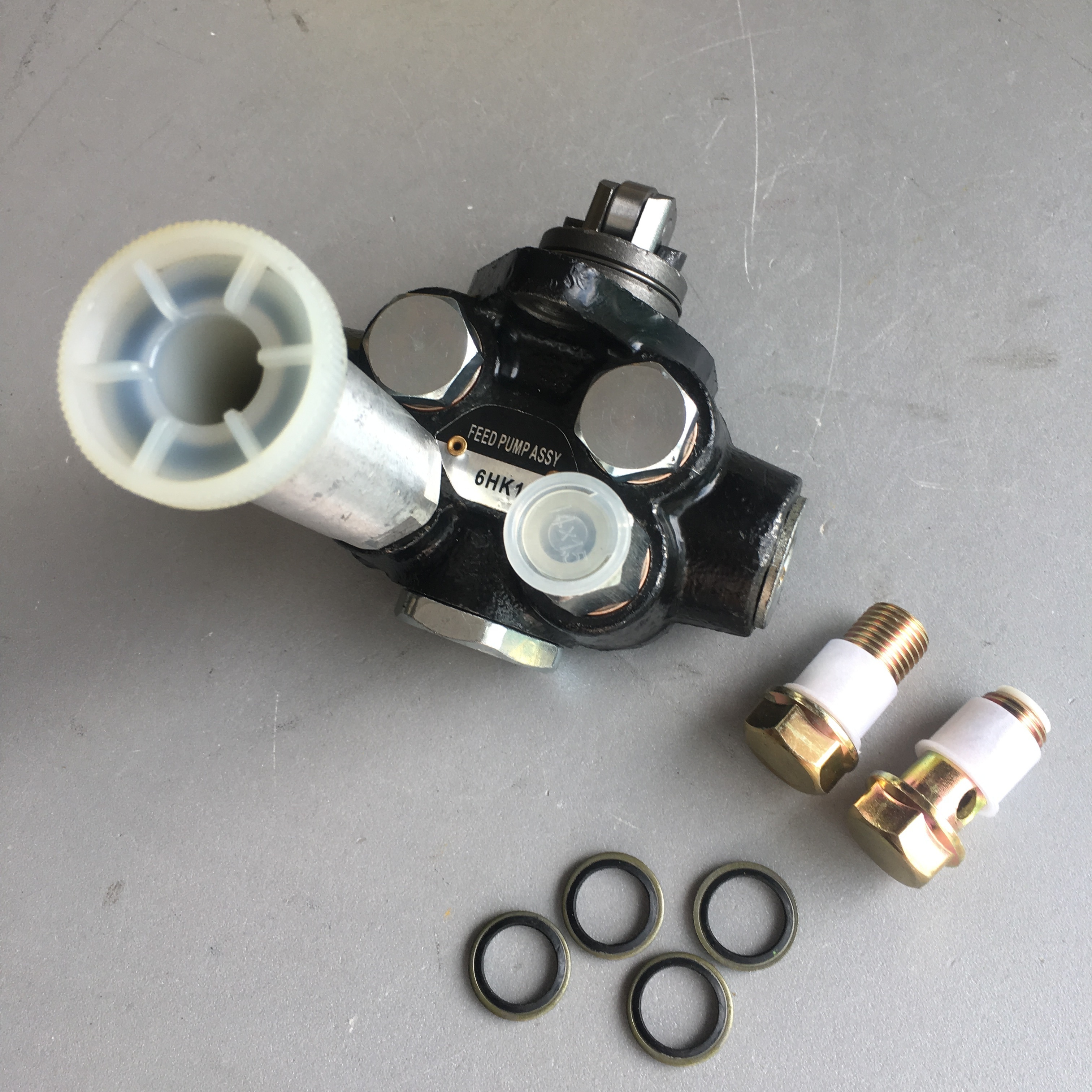 Excavator Hand Oil Pump 1-15750130-0 1157501300  for ZAX330-3 6HK1 Manual Fuel pump Hand Oil Pump