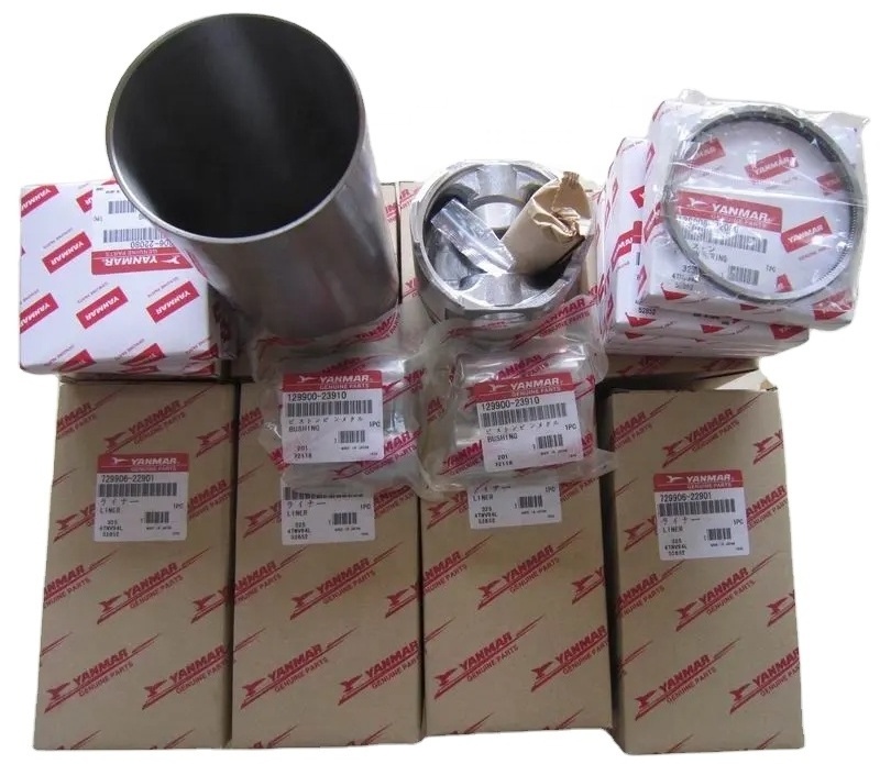 Excavator Diesel Engine 4TNV84 4TNV88 4TNV94 4TNV98 Cylinder Liner Piston kit/ Liner Set for Yanmar