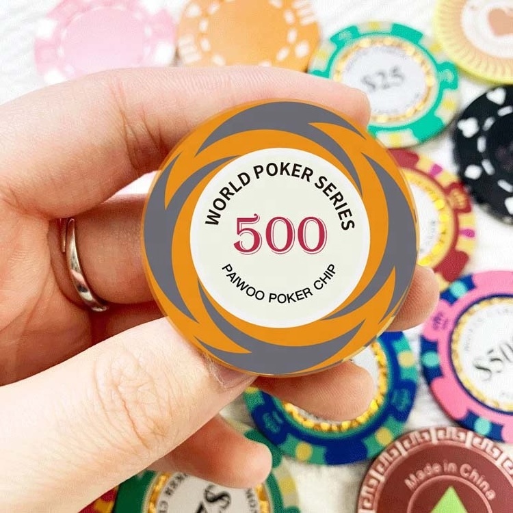 Professional Casino Grade 300pcs Ceramic Poker Chips Set poker chips set with denominations