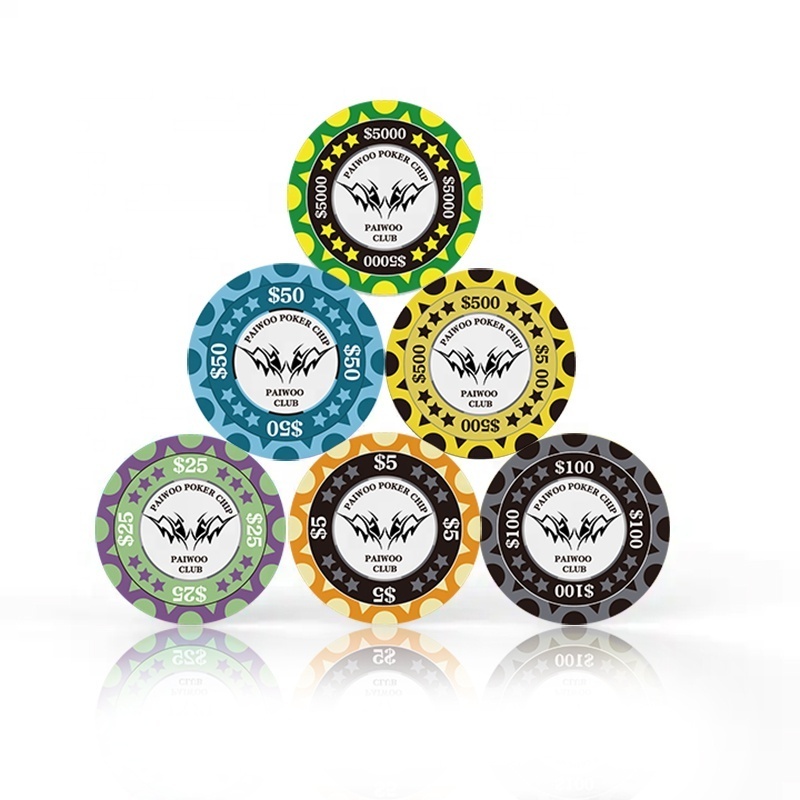 professional poker chips  100 set