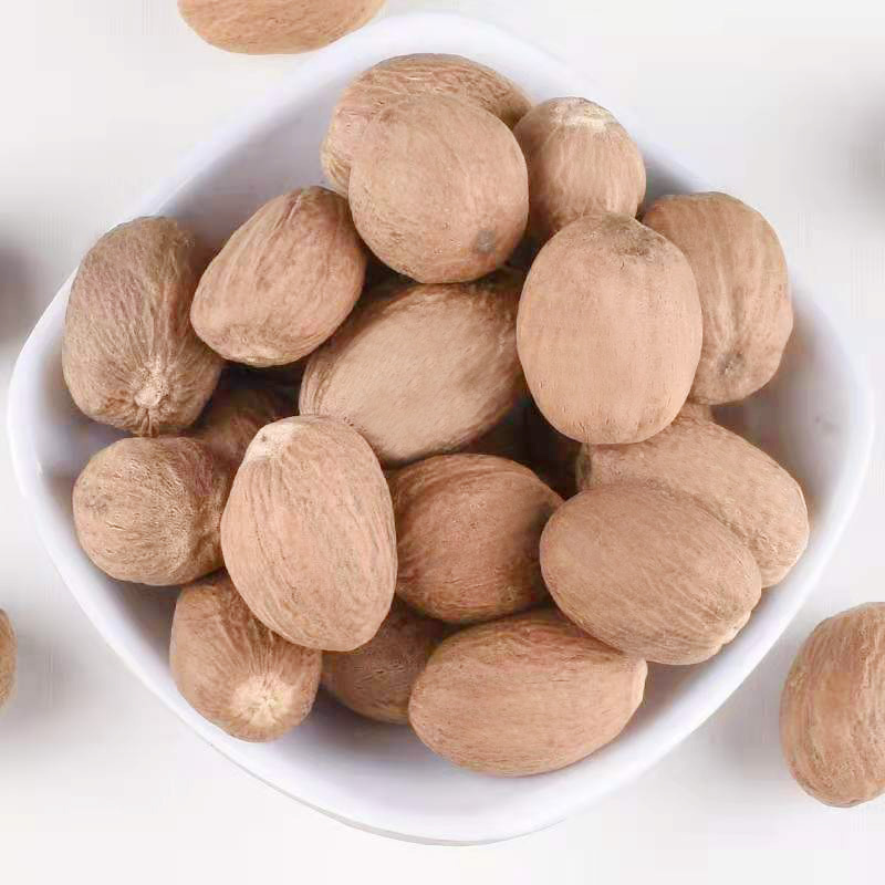 Factory Wholesale High Quality round Dried Nutmeg Customized Spice Mace Raw Processing Dried Nutmeg