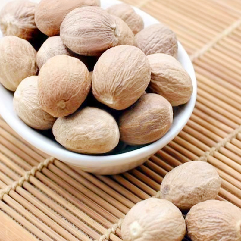 Qingchun Rich In Taste Nutrition China Spices And Herb Dehydrated Whole Nutmeg