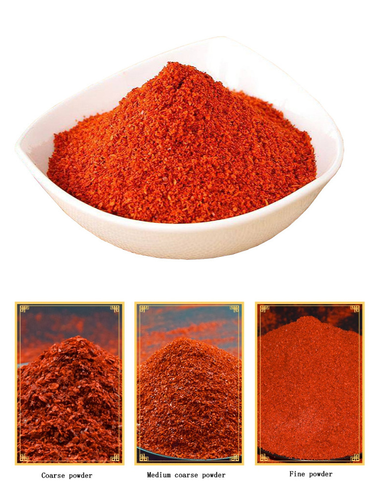 Qingchun High Quality Raw Paprika Powder New Crop Pure Single Spices and Herbs Wholesale Supply  Dried Chilli Powder