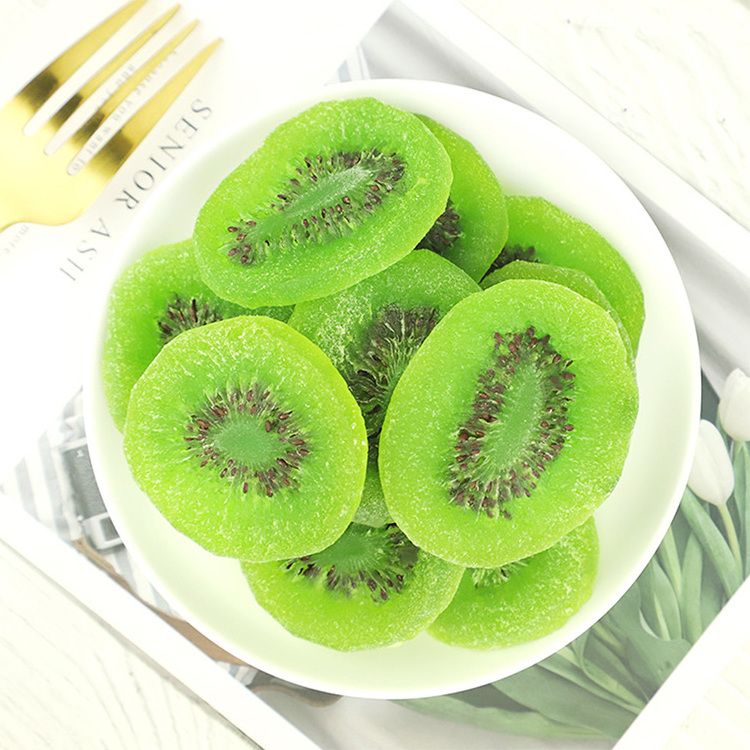 Qingchun Natural Dried Kiwi Slices Organic Fruit New Crop Bulk Dried Kiwi Slices