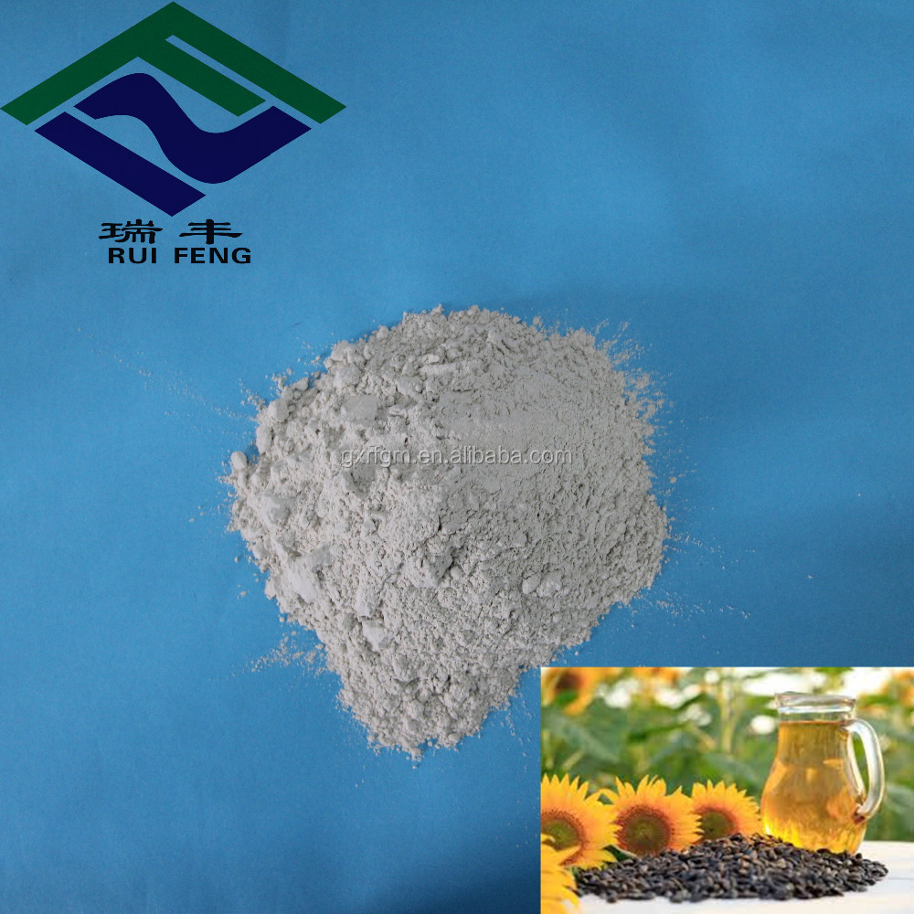 Food additive activated bentonite clay bleaching earth for Edible oil