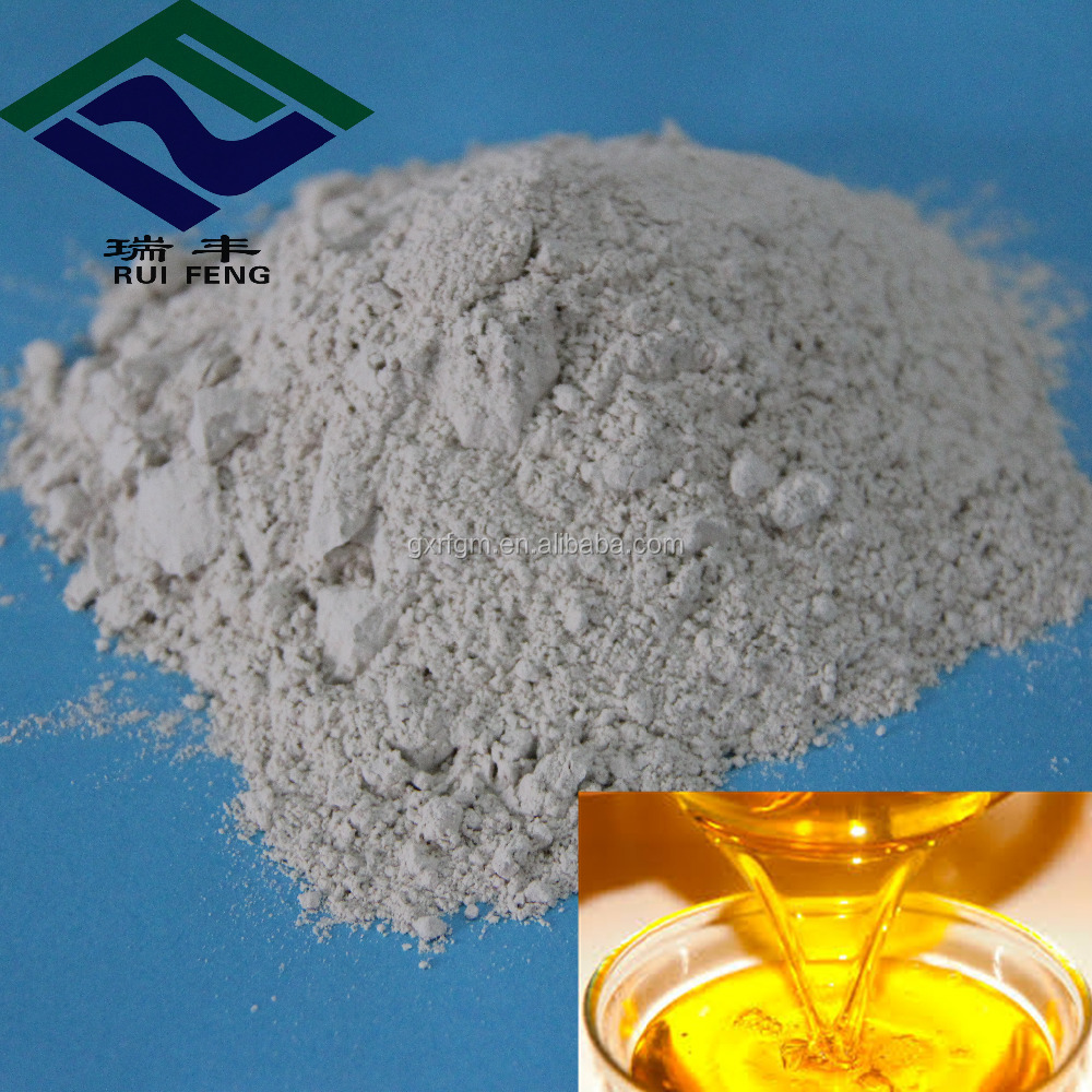 Food additive activated bentonite clay bleaching earth for Edible oil