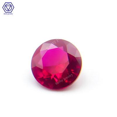 Rarity High Quality Ruby Gemstone Price Per Gram Loose Ruby Stone Round Shape Ruby For Jewelry Making