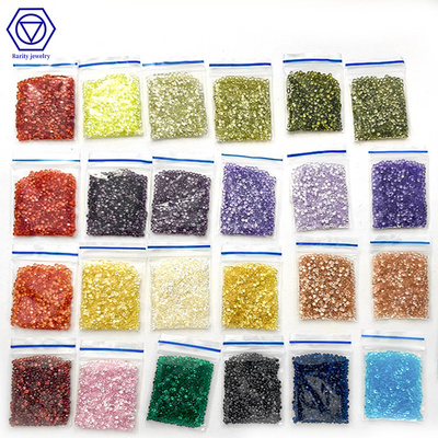 Rarity 5A cubic zirconia source factory  Wholesale Loose Gemstone cz all colors Round Synthetic Cubic Zirconia