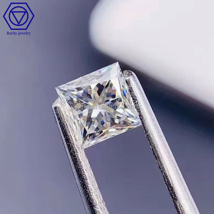 Custom D Color CVD HPHT with IGI Certificate Princess Cut Loose Diamond Fancy Melee Lab Grown Diamond