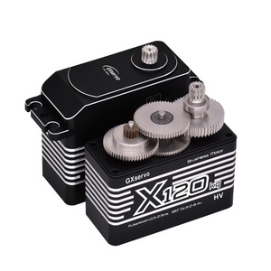 GXservo X120 Waterproof IP67 Digital Brushless Servo 6v-8.4v 15T 120KG Large Torque For 1/5 Scale RC Car Truck Boat