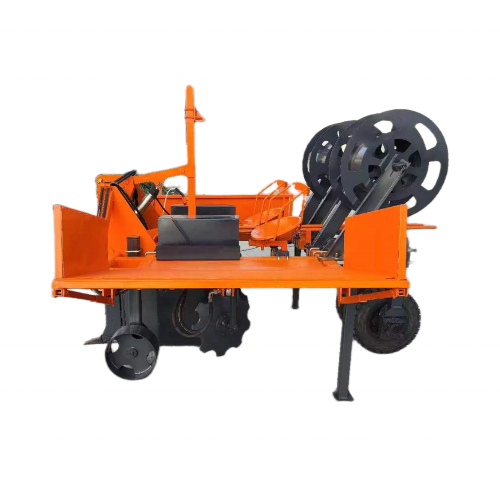 New Design Tractor Mounted Semi-Automatic Tree Planter Planting Machine for Olive Tree