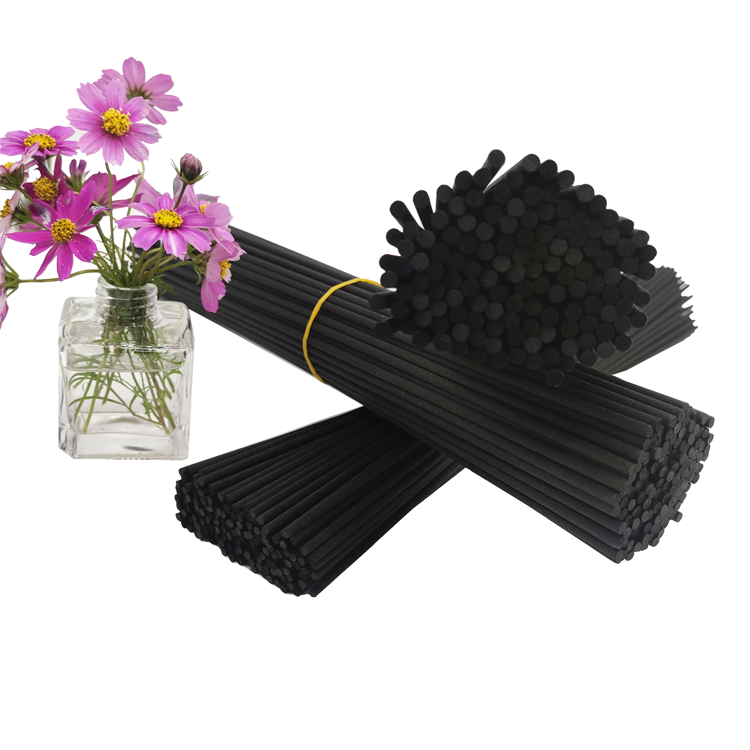 Factory Direct Sale Black Fiber Diffuser Sticks Essential Oil Reed Refill Reed Diffuser Sticks