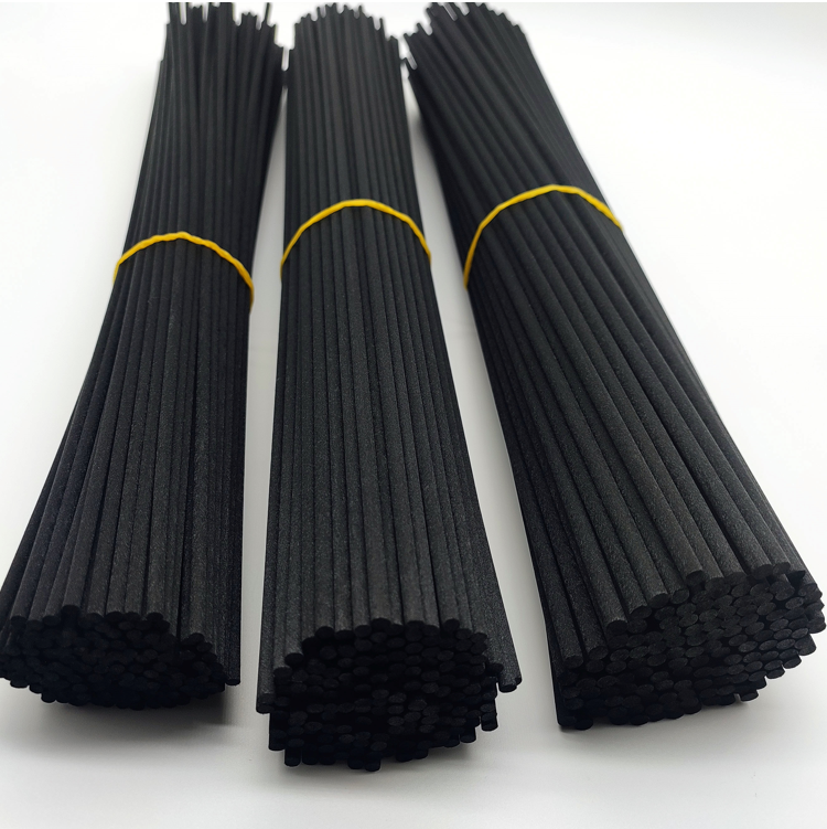 Factory Direct Sale Black Fiber Diffuser Sticks Essential Oil Reed Refill Reed Diffuser Sticks