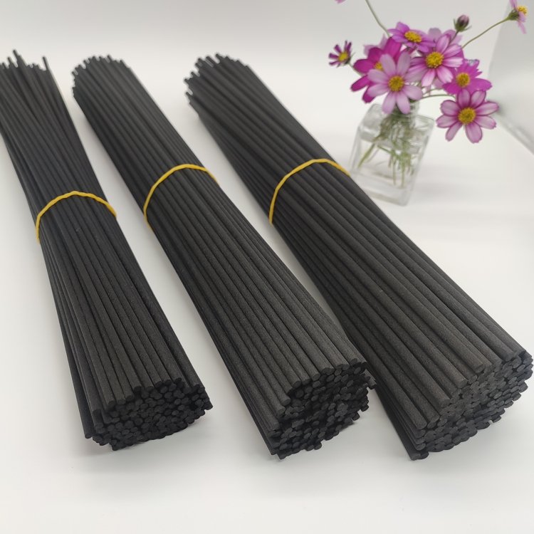 Factory Direct Sale Black Fiber Diffuser Sticks Essential Oil Reed Refill Reed Diffuser Sticks