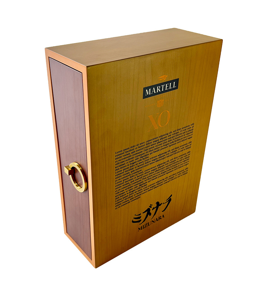 Factory wine box gift Custom High Quality wooden box wine New Design gift box wine packaging