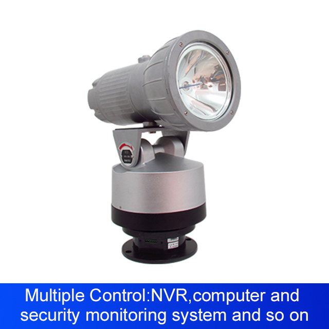 Hot Variable Speed Joystick Control Guard Tower Moving Head Searchlight Aluminum 220V 90 Xenon Lights IP65 Warehouse 100 30000