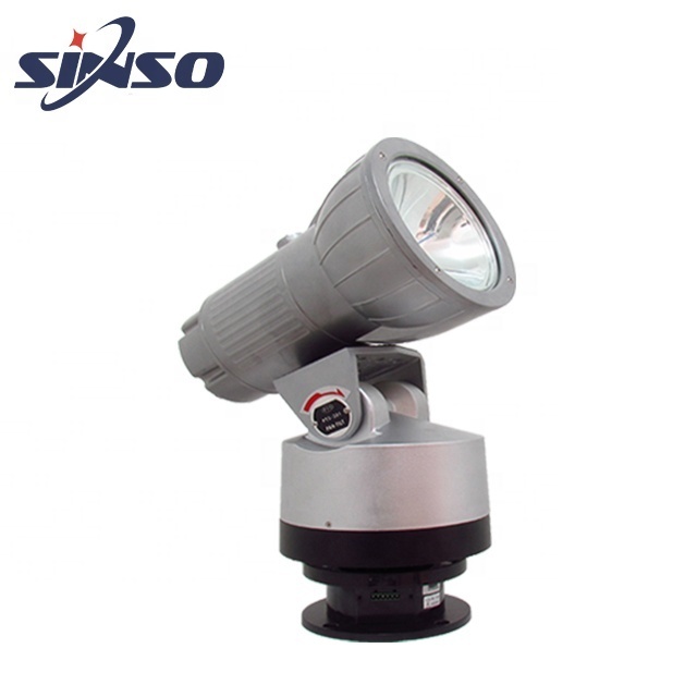 Hot Variable Speed Joystick Control Guard Tower Moving Head Searchlight Aluminum 220V 90 Xenon Lights IP65 Warehouse 100 30000